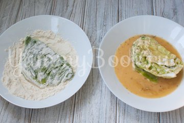 Молодая капуста в кляре - шаг 3