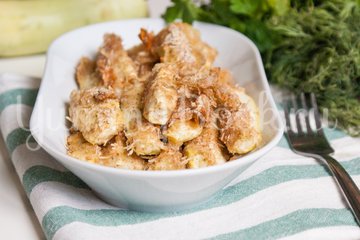 Кабачки в сырной панировке - шаг 9