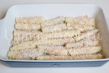 Кабачки в сырной панировке - шаг 7