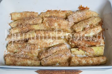 Кабачки в сырной панировке - шаг 8