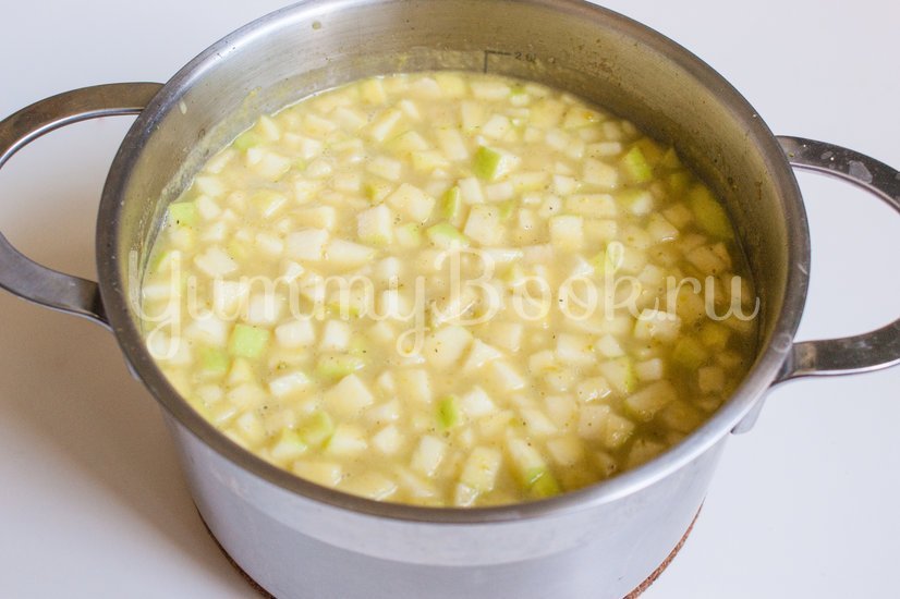 Кабачковый суп-пюре с яблоком - шаг 9
