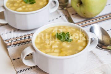 Кабачковый суп-пюре с яблоком - шаг 10