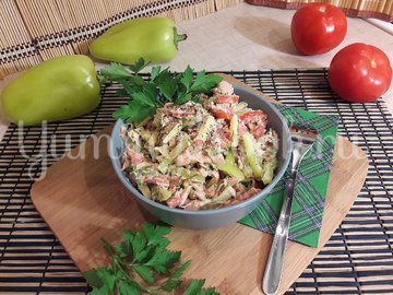 Салат с тунцом и сыром - шаг 5