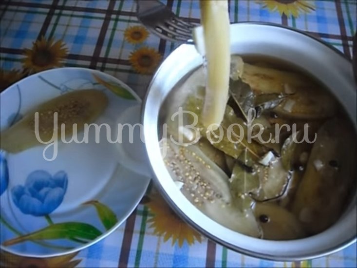 Холодная закуска «Маринованные баклажаны»  - шаг 4