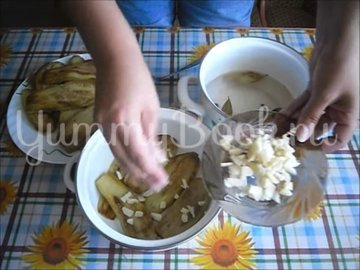 Холодная закуска «Маринованные баклажаны» - шаг 3