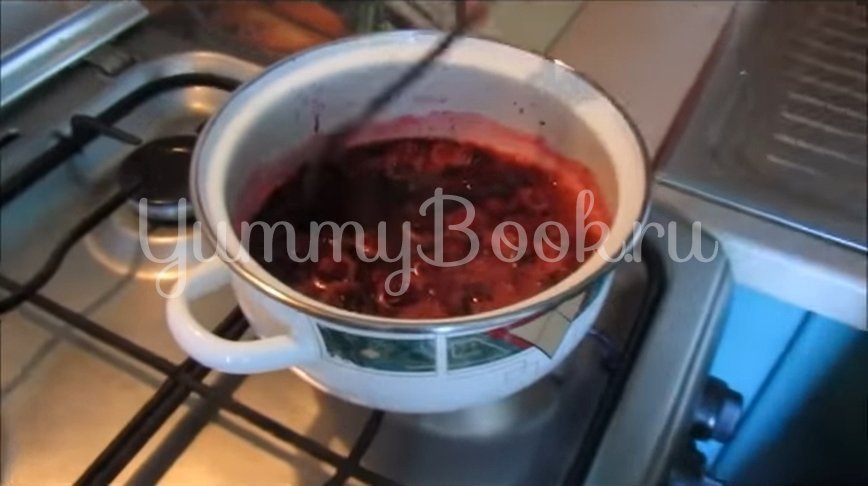 Суфле из ягод ежевики со сгущённым молоком - шаг 2