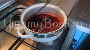 Суфле из ягод ежевики со сгущённым молоком - шаг 2