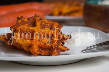 Морковные вафли - шаг 6