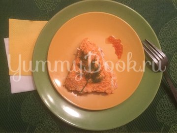 Рыба в "лисьей" шубе - шаг 3