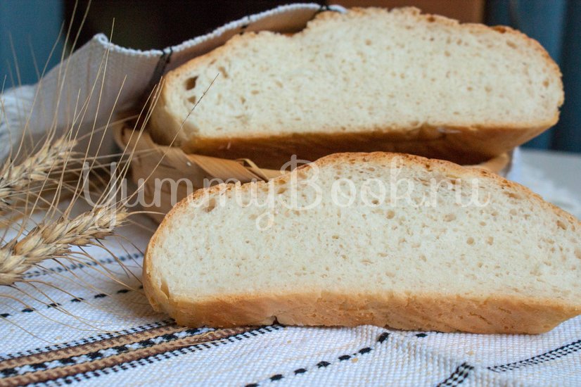 Простой пшеничный хлеб - шаг 7