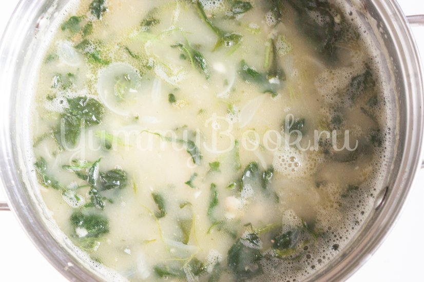 Фасолевый суп со шпинатом - шаг 4