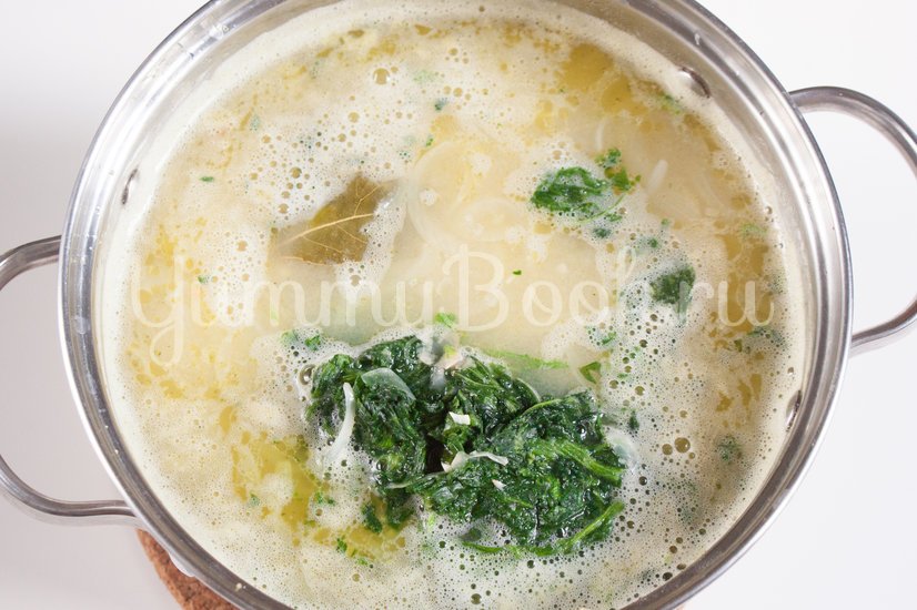Фасолевый суп со шпинатом - шаг 3