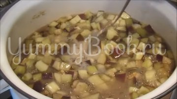 Закуска из баклажанов с чесноком и зеленью - шаг 4