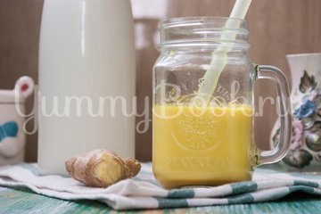 Молочный напиток с имбирём и куркумой - шаг 3
