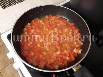 Гороховый суп с двумя видами мяса и помидорами - шаг 9