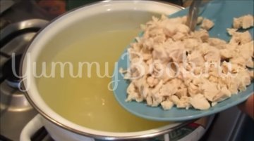 Сливочный суп с курицей - шаг 5