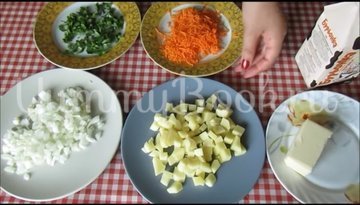 Сливочный суп с курицей - шаг 3