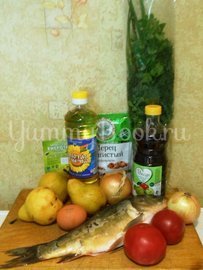 Карп, фаршированный грушами - шаг 1