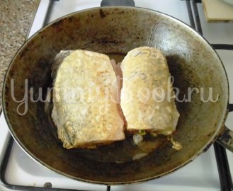 Карп, фаршированный грушами - шаг 12