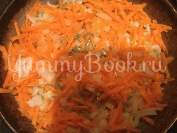 Гороховый суп с чесночными рулетиками - шаг 2