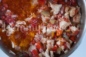 Паприкаш из курицы - шаг 4