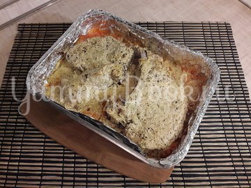 Корейка в сметанном маринаде с горчицей и чесноком - шаг 4