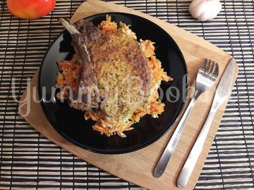 Корейка в сметанном маринаде с горчицей и чесноком - шаг 6