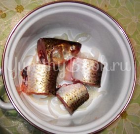 Голавль, тушёный в пиве - шаг 6