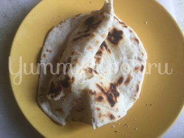 Индийская лепешка парота (паратхи) - шаг 7