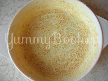 Творожная запеканка с яблоками и без муки - шаг 3