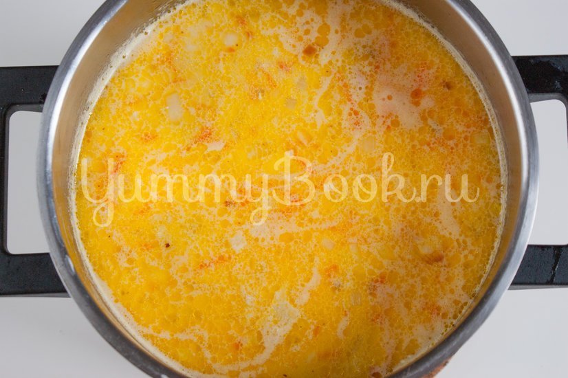 Сырный суп с вермишелью - шаг 6
