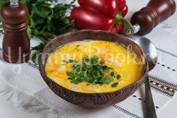 Сырный суп с вермишелью - шаг 7