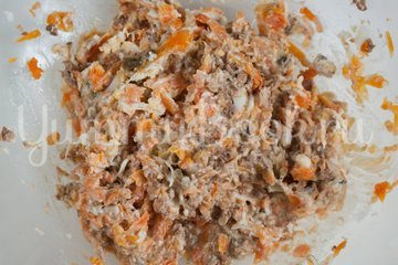 Еврейская закуска с тунцом - шаг 2