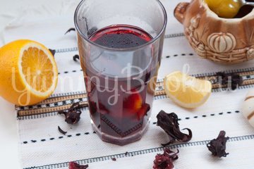 Чай каркаде с цитрусами - шаг 3
