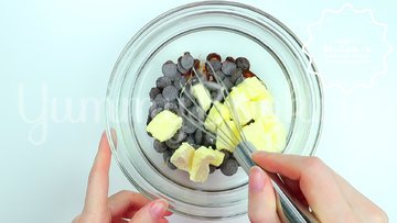 Сочный шоколадный кекс - шаг 1