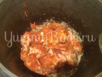Индийский плов чикен бириани - шаг 6