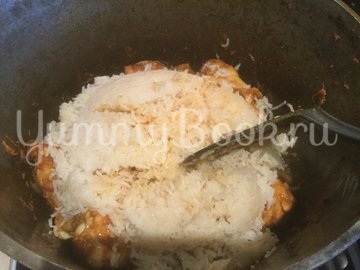 Индийский плов чикен бириани - шаг 8