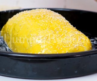 Говядина Веллингтон с грибами, запеченная в слоеном тесте - шаг 9