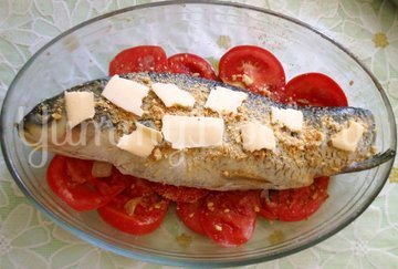 Белый амур, фаршированный сладким перцем в духовке - шаг 10
