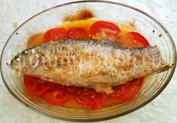 Белый амур, фаршированный сладким перцем в духовке - шаг 12