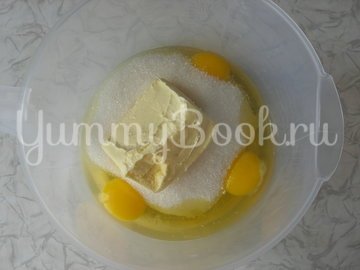 Бостонский клюквенный пирог - шаг 1