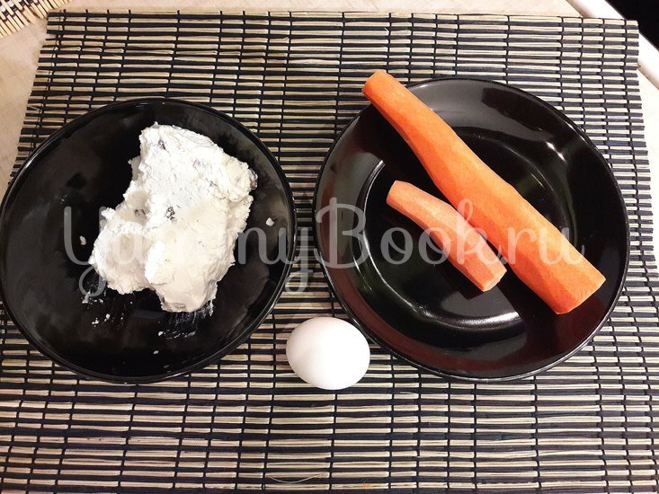 Сырники с морковью - шаг 1