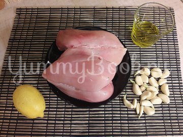 Куриная грудка в чесночно-лимонном маринаде - шаг 1