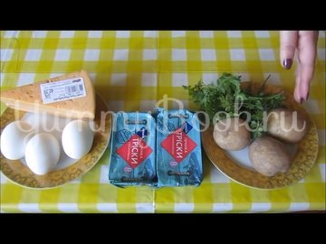 Закусочные шарики из печени трески - шаг 1
