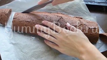 Печенье "Рождественское полено" - шаг 6