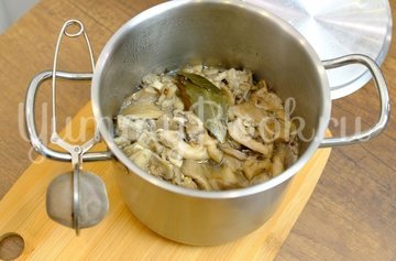 Маринованные вешенки или шампиньоны - шаг 5