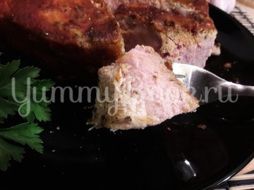 Запечённая корейка "красное и белое" - шаг 10