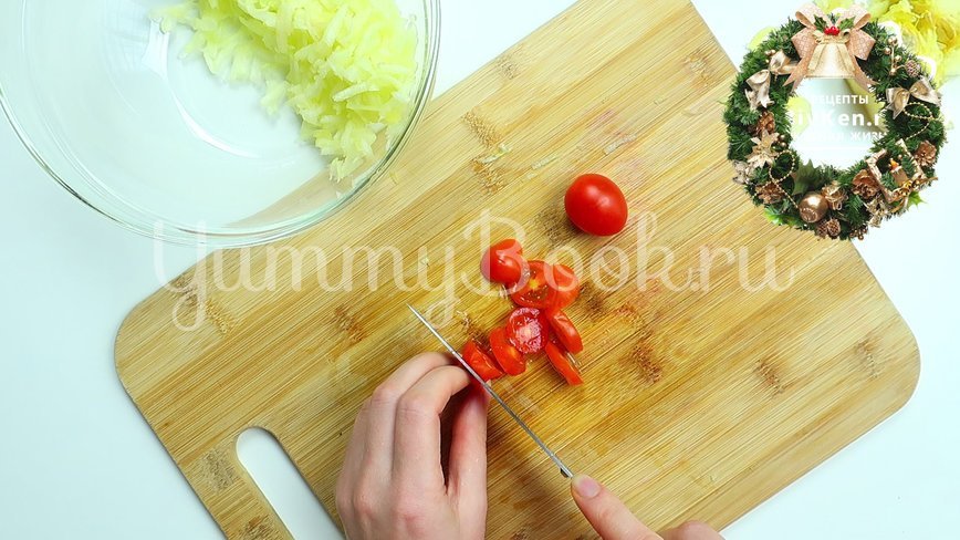 Омлет с овощами в электровафельнице - шаг 2
