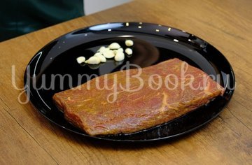 Стейк из говядины с васаби, соевым соусом и кунжутом - шаг 2