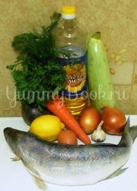 Судак под шубой из свёклы и кабачка - шаг 1